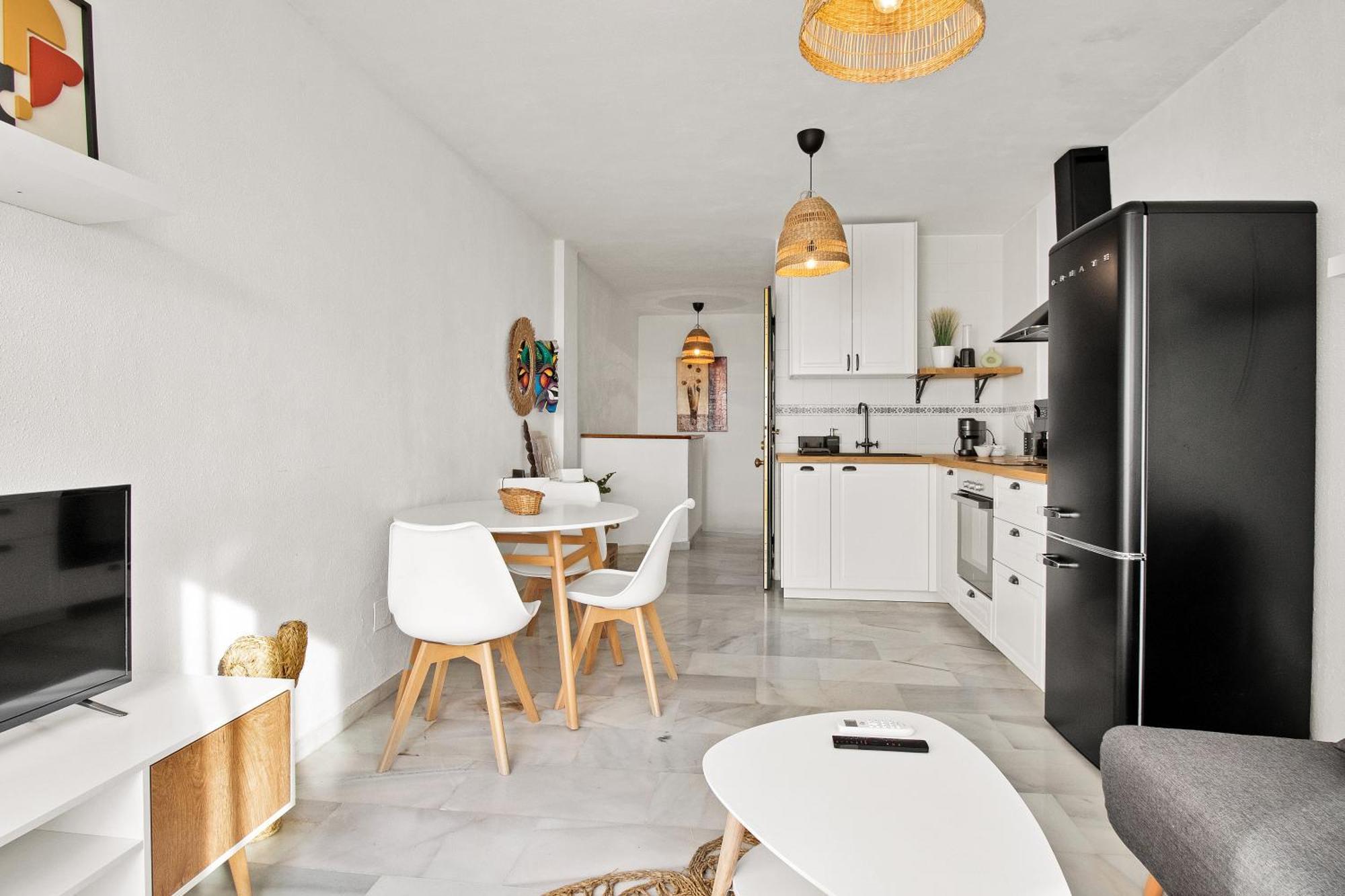 Apartament Duplex Estilo Boho Con Increible Terraza Y Vistas Al Mar En Estepona - Las Abejeras 609 Zewnętrze zdjęcie