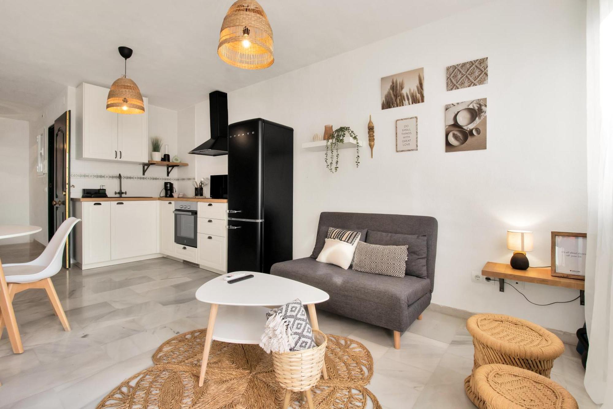 Apartament Duplex Estilo Boho Con Increible Terraza Y Vistas Al Mar En Estepona - Las Abejeras 609 Zewnętrze zdjęcie