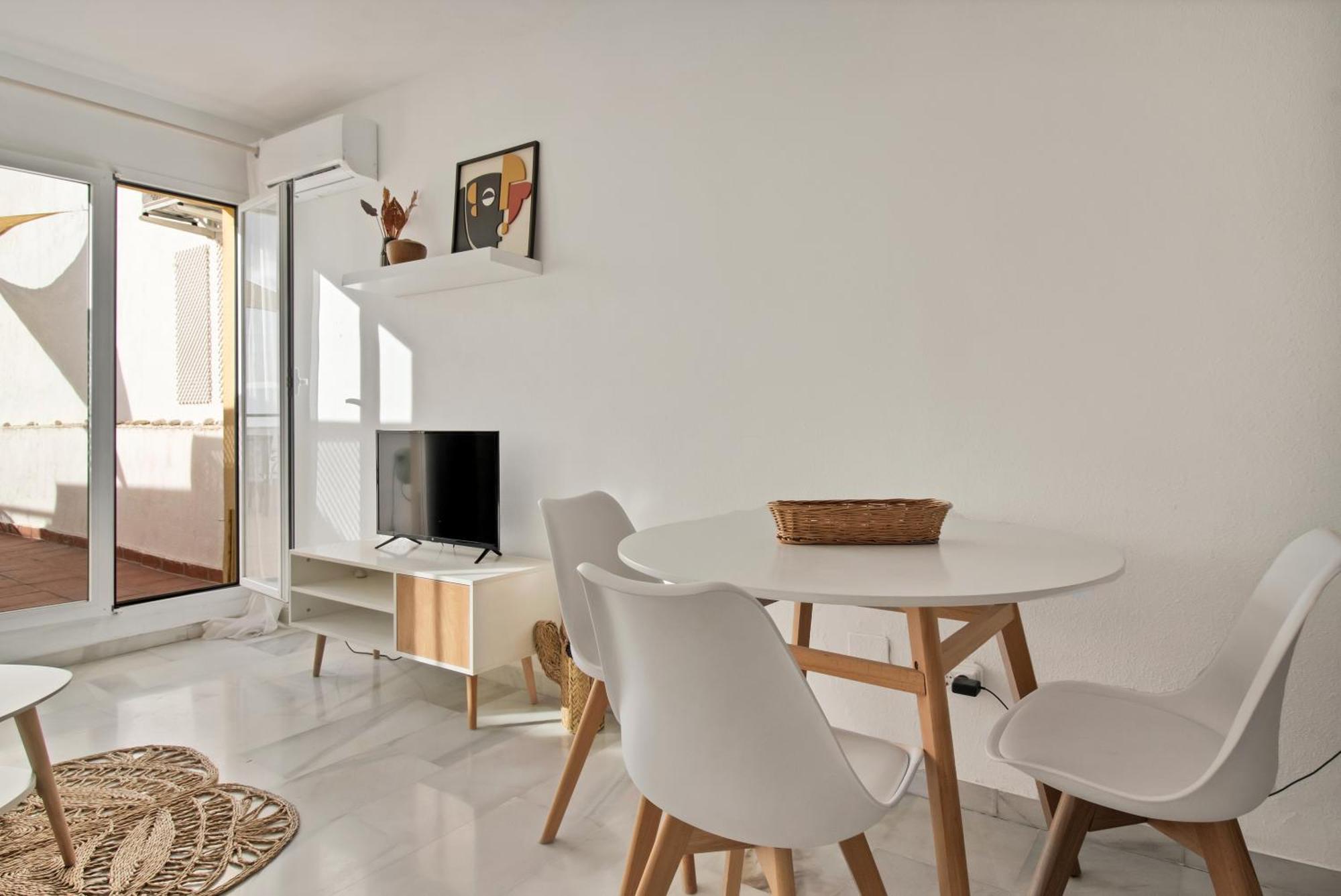Apartament Duplex Estilo Boho Con Increible Terraza Y Vistas Al Mar En Estepona - Las Abejeras 609 Zewnętrze zdjęcie